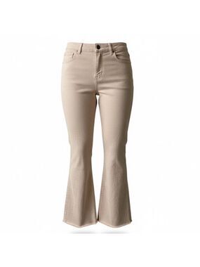 Cotton On Soft Pink Flare Jeans Size 6 | High Rise Vintage Inspired Denim